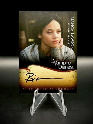🪄The Vampire Diaries Season One Bianca Lawson Emily Bennett Autograph A20 Auto - Image 1 of 2