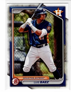 Luis Baez Houston Astros 2024 Bowman Draft. *** - Picture 1 of 2