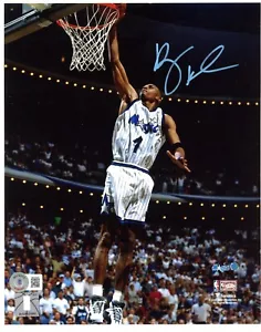 PENNY HARDAWAY Signed 8X10 NBA Photo ORLANDO MAGIC - BECKETT Witnessed & Holo - Picture 1 of 3