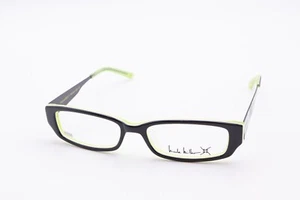 NICOLE MILLER Modern Girl Polished Navy Lime 50-16-135 Eyeglass Frames D350 - Picture 1 of 12