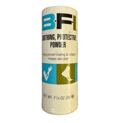 BFI Soothing Protective Powder New Old Stock Collectible 1.25 Oz - Image 1 of 3