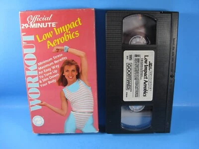 Official 29-Minute Low Impact Aerobics Workout VHS 1986 Goodtimes Home Video - Image 1 of 4