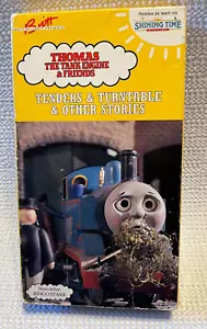 THOMAS & FRIENDS ~ TENDERS & TURNTABLE & OTHER STORIES ~ VHS, 1991 ~ RINGO STARR - Foto 1 di 3
