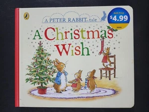 A Peter Rabbit Tale A Christmas Wish by Beatrix Potter - Hardcover Book - Picture 1 of 2