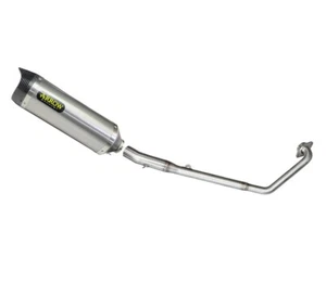 Yamaha CRYPTON X135 Flecha Escape Sistema Completo Silenciador Titanio Tapa Final Carbono - Imagen 1 de 2