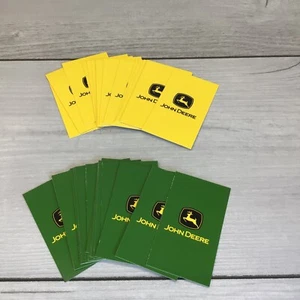 John Deere Monopoly Replacement Green And Yellow Cards 2005 Complete 16 Each - Picture 1 of 2