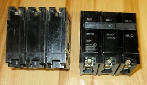 T&B Thomas & Betts 15A 15 Amp 3 or Triple Pole Type TB Circuit Breaker TB315 - Picture 1 of 1
