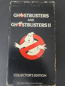 Ghostbusters I & II VHS 1 2 Red Line Collector's Edition Box Set 1990 - Picture 1 of 9