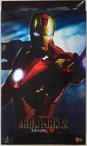 Hot Toys MMS123 Iron Man 2 Mark IV 4 Tony Stark 12 inch Action Figure - Picture 1 of 4