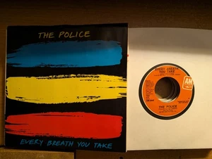 ROCK The Police Every Breath You Take A&M 2542 1983 NM PROMO Pic Slv - Picture 1 of 2