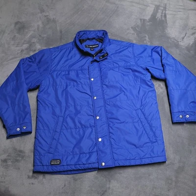 Dri Duck Bud light Employee Puffer Coat Large Button Anheuser Busch - Image 1 of 4