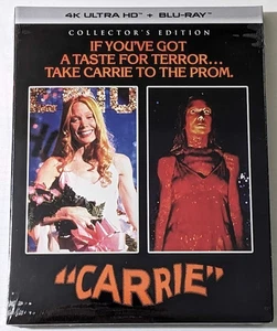 Carrie (4K Ultra HD + Blu-ray + Slipcover, 1976) Factory Sealed - Bild 1 von 5