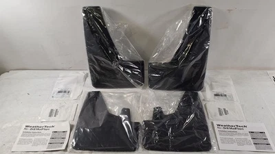 WEATHERTECH 110125 - 120125 Guardabarros Sin Taladro Protector contra Salpicaduras, Juego Delantero y Trasero, B Foto 1 de 2