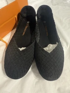 Women's Bernie Mev, Catwalk Slip-On Black Woven EU 40 (US 9) - Picture 1 of 6