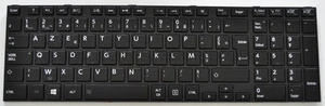 TO135 Touches pour clavier Toshiba L75D L75D-A L75T-A S70 S70-A S75 S75-A S75D S - Picture 1 of 2