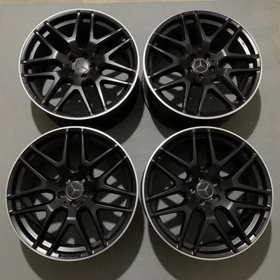Juego de 4 llantas AMG Mercedes Benz 21" GLS63/GLE63 2016-2019 OEM Foto 1 de 4