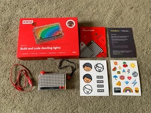 Kit de 1003 píxeles Kano aprender código de construcción luces deslumbrantes tablero de luz inalámbrico 128 LED - Imagen 1 de 18