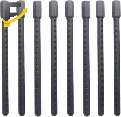 8 piezas soportes de poste de carrocería de plástico columna de carcasa de coche de radiocontrol compatible con HSP Redcat Foto 1 de 4