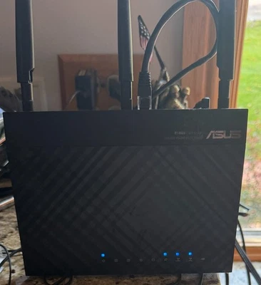 Asus RT-N66U Double 450Mbps Dual Band N Router Wireless Wi-Fi 2.4 GHz 5 GHz - Image 1 of 4