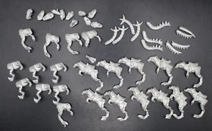 Warhammer Fantasy Dunkelelfen Cold One Reittiere x11 Metall - Bild 1 von 7