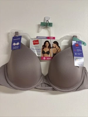 BRAND NEW WOMEN'S SIZE S D-DD Cup HANES COMFORTFLEX FIT DREAMWIRE  BRA - Image 1 of 4