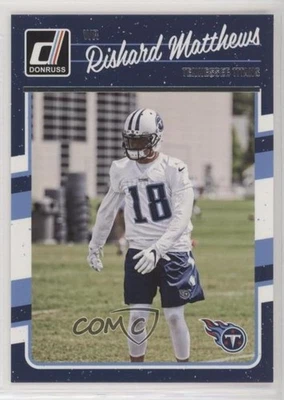 2016 Donruss Aqueous Test Rishard Matthews #282 - Image 1 of 2