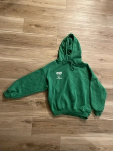 Princess Polly Oversized Hoodie Sweatshirt Green White Psychic Small Size 4 - Picture 1 of 9