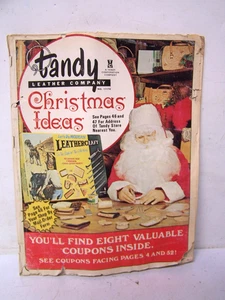 Vintage No. 11172 1972 Tandy Leather Company Christmas Idea Catalog 56 pgs - Picture 1 of 6
