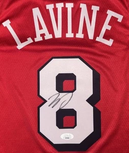 Zach LaVine Signed Autographed Chicago Bulls Jersey JSA COA - Picture 1 of 5