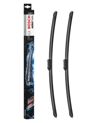 VW Transporter T5 T6 Front Wiper Blade Set Windscreen 2013 Onward BOSCH AEROTWIN - Image 1 of 4