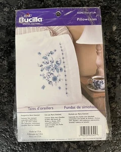 Bucilla Special Edition Tree of Life Stamped Pillowcase Pair NIP #65345 - Picture 1 of 3