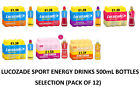 Lucozade Sport Energy Drinks 500 ml Flaschen verschiedene Geschmacksrichtungen Multipacks Auswahl