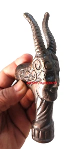 Steampunk Horned Man Antique Handle for Walking stick and canes - Picture 1 of 8