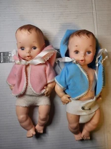 RARE Vintage Baby Doll EEGEE Baby Boy AND GIRL Drink And Wet Dolls EEGEE DOLL - Picture 1 of 11