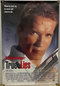 TRUE LIES DS ROLLED ORIG 1SH MOVIE POSTER SCHWARZENEGGER CAMERON (1994) - Picture 1 of 1