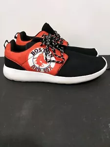 Boston Red Sox Low Top Shoes Baseball Fan Apparel Logo Unisex Men's 7 Woman 8.5 - Picture 1 of 8
