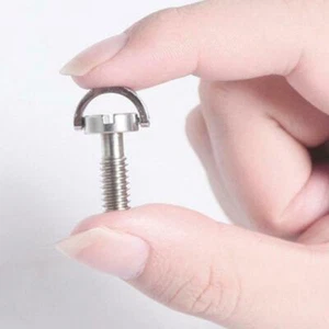 D Screw 1/4'' Metal Male Thread Tripod Mount Quick Release Camera /UK| - Picture 1 of 7