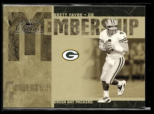 2005 CLASSICS MEMBERSHIP /500 BRETT FAVRE PACKERS - Picture 1 of 1