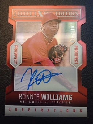 2014 Elite Extra Edition Ronnie Williams AUTOGRAPH Cardinals 18/100 - Image 1 of 2