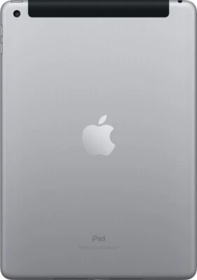 Apple iPad 6th gen 9.7" Wi-Fi + Cellular, 128GB (Unlocked), Space Gray MR7C2LL/A - Image 1 of 3
