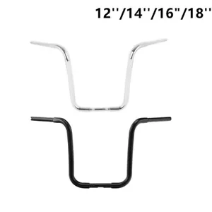 12''/14''/16"/18'' Ape Hanger 1 1/4" Handlebar Fit For Harley FXST Sportster XL - Bild 1 von 20