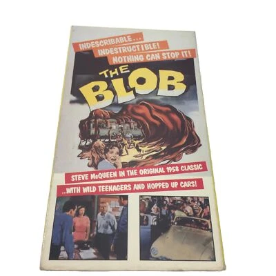 The Blob (1958) VHS, 1990 Good Times Home Video, CULT CLASSIC HORROR SCIFI - Image 1 of 4
