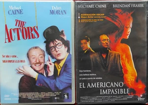 LOTE 2 DVD MICHAEL CAINE THE ACTORS+EL AMERICANO IMPASIBLE- NUEVOS Y PRECINTADOS - Imagen 1 de 2