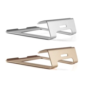 Laptop PC Stand Non-Slip Holder Bracket Heat Release Vertical Base Firm Aluminum - Afbeelding 1 van 9