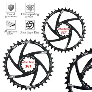 32/36T 3mm Offset Fahrrad Kettenblatt Kurbelgarnitur für Sram GXP XX1 XO1 X1 XO - Bild 1 von 12