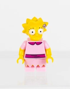 LEGO The Simpsons Lisa Simpson Minifigure. CMF Series 2. Used + Fast Shipping - Picture 1 of 4