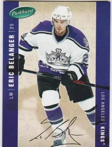ERIC BELANGER 05-06 PARKHURST FACSIMILE AUTO 24/100 SP CARD # 225 KINGS 2005-06 - Picture 1 of 2
