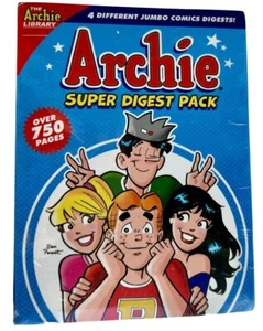 Archie Super Digest Pack of Four jumbo Archie Comics New Sealed - Picture 1 of 5