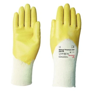 KCL, Handschuhe, 201, Sahara Premium, Gr.9, mit gelber Nitril-Besch... (10 Paar) - Bild 1 von 1