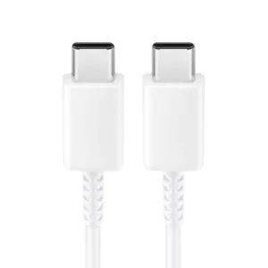Cable de carga EP-DG977 USB-C a USB-C compatible con Samsung color Blanco marca - Bild 1 von 3